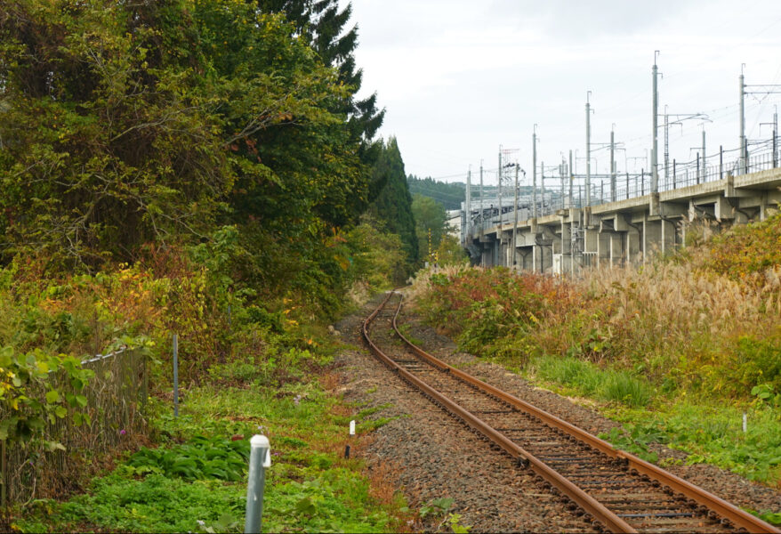 三厩方面（津軽二股駅）