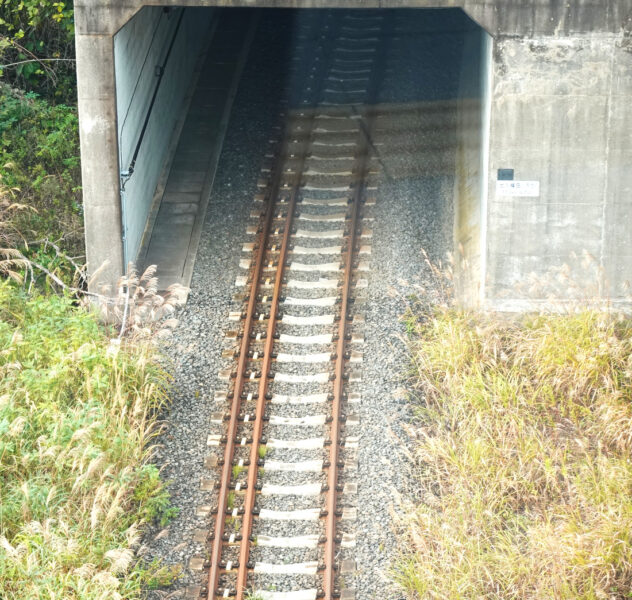 奥津軽いまべつ駅（三条狭軌）