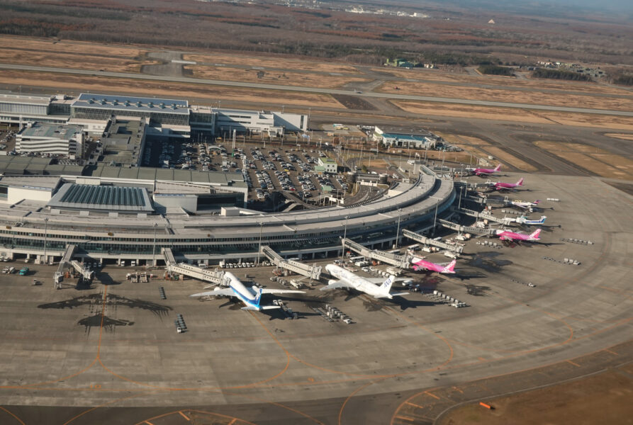 新千歳空港・駐機場