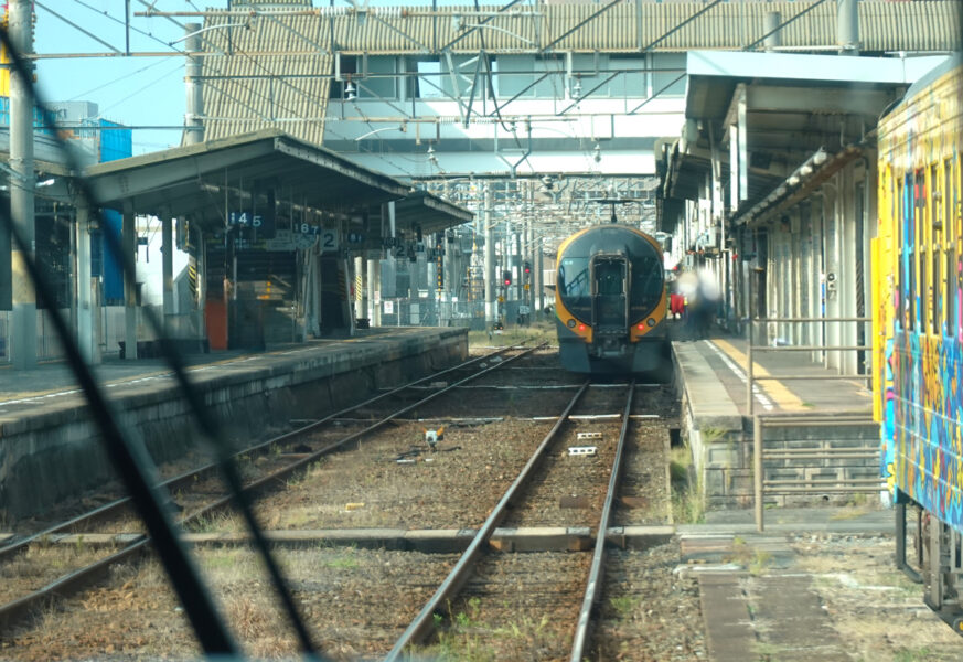 松山駅（特急宇和海１８号）