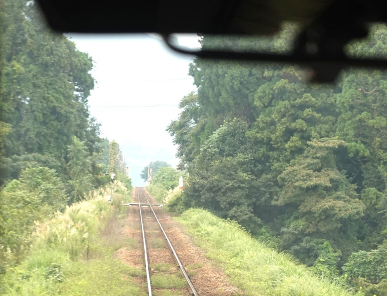 高山本線（特急ひだ１４号の車窓）