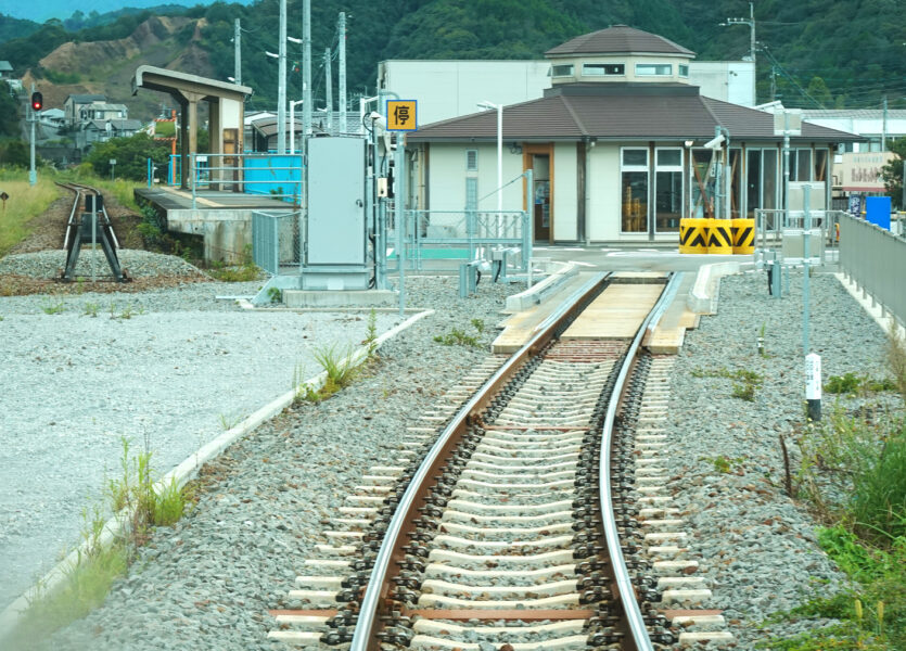 阿佐海岸鉄道・阿波海南駅出発後