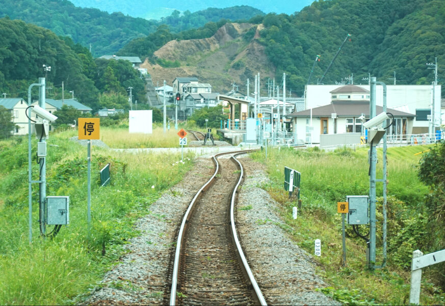 阿佐海岸鉄道・阿波海南駅出発後