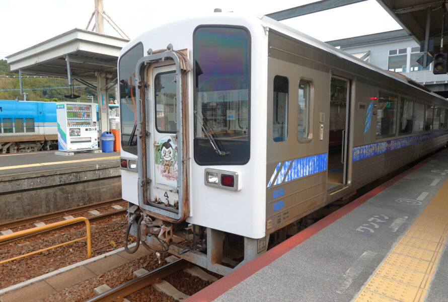 土佐くろしお鉄道・普通列車奈半利行き（後免駅）