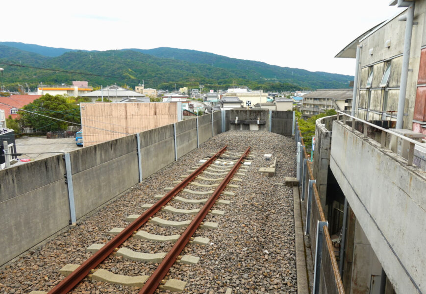 奈半利駅・車止め