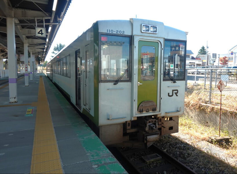 米坂線・普通列車（米沢駅）