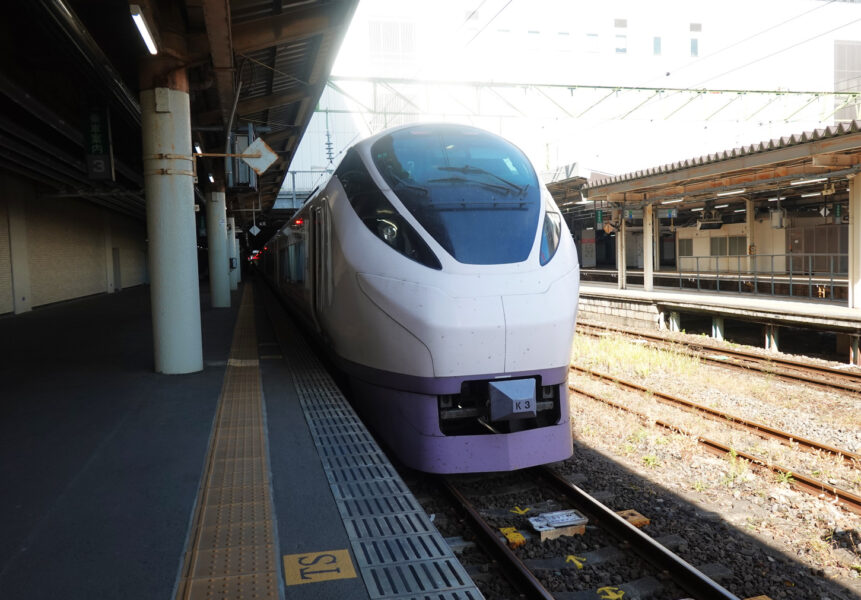 特急ひたち３号（仙台駅）