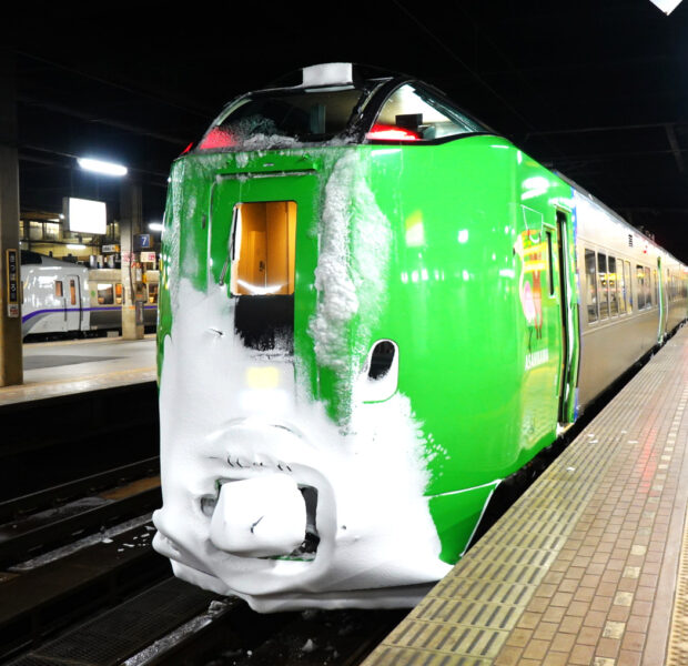 特急ライラック３６号（７８９系・札幌駅）