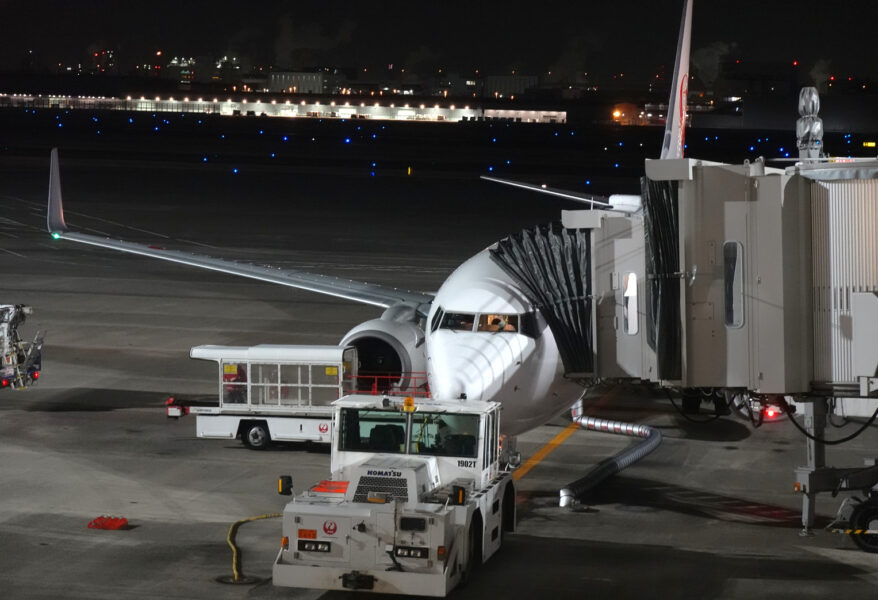 B738（JAL641・HND)