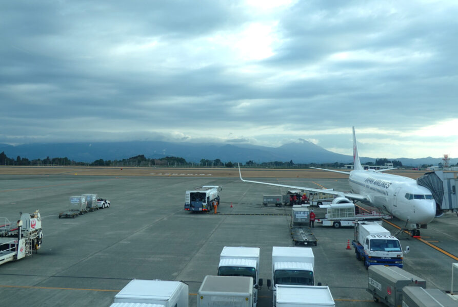 鹿児島空港・B738