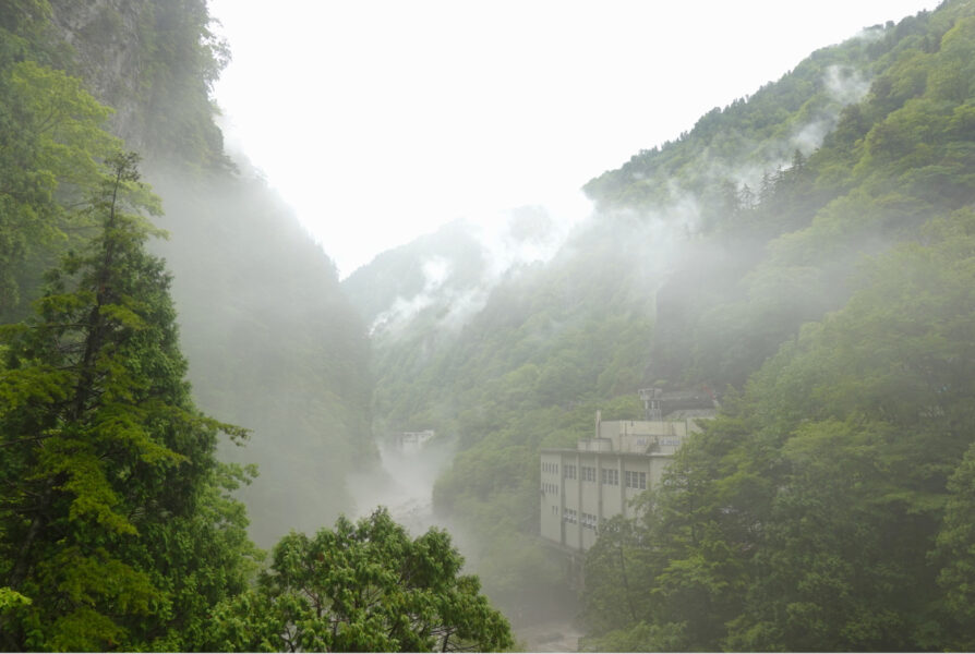 奥鐘橋（黒部川）