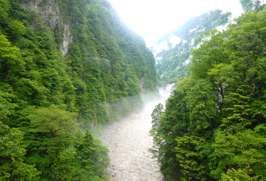 奥鐘橋（黒部川）