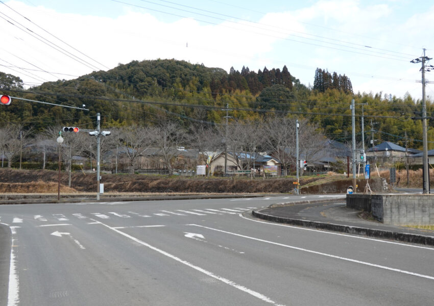 宮之城線跡（薩摩永野駅付近）