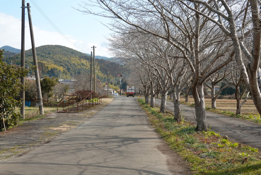 宮之城線廃線跡（薩摩永野駅）付近