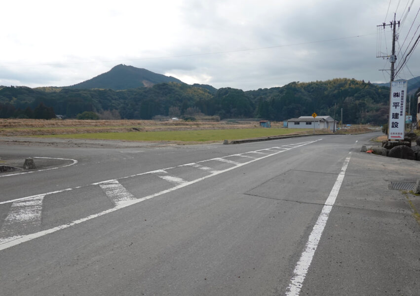 宮之城線跡（薩摩永野駅付近）