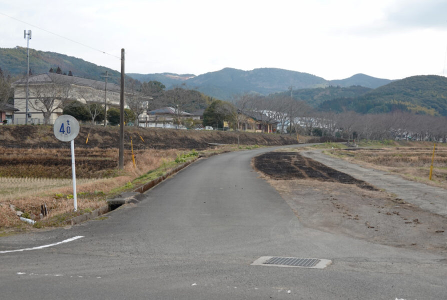 宮之城線跡（薩摩永野駅方面）