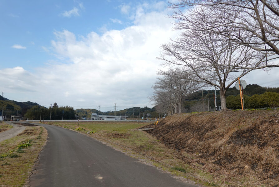 宮之城線跡（薩摩永野駅付近）