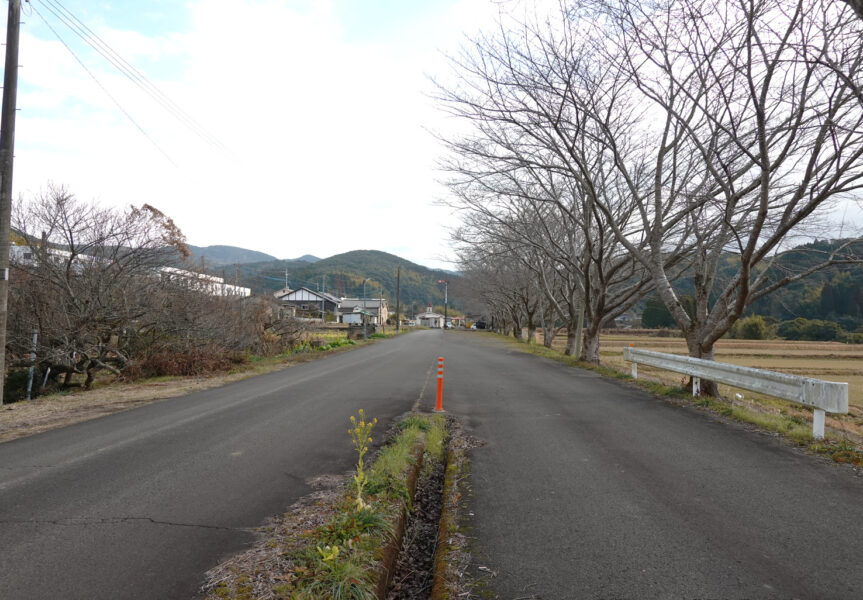 宮之城線跡（薩摩永野駅付近）