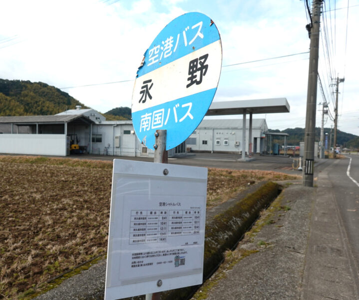南国交通・永野バス停時刻表