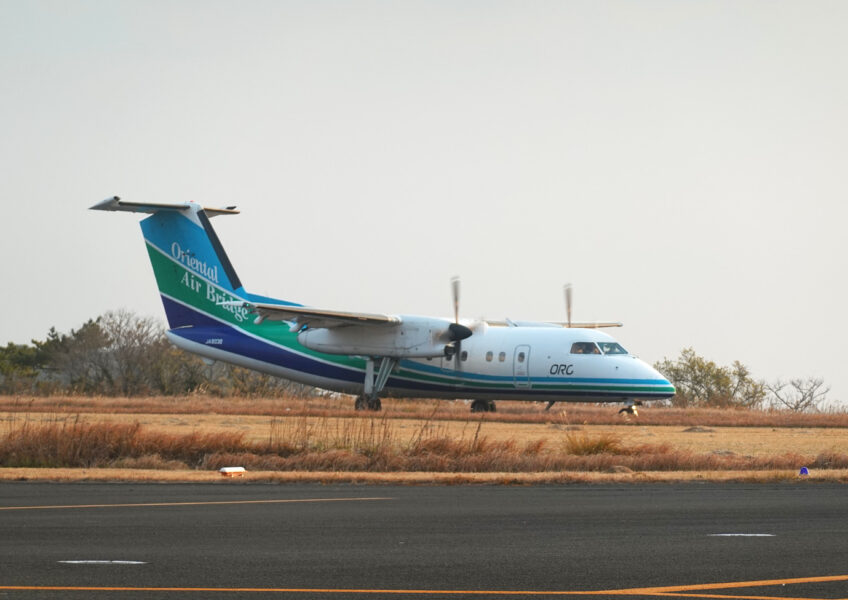 ORC-DHC-8-201（壱岐空港）