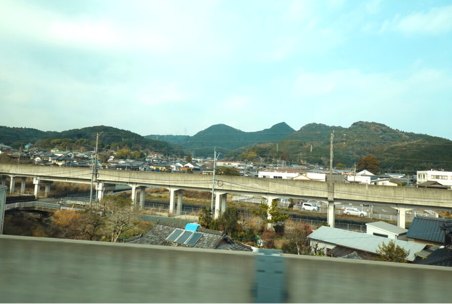 西九州新幹線・かもめ２０号（車窓）