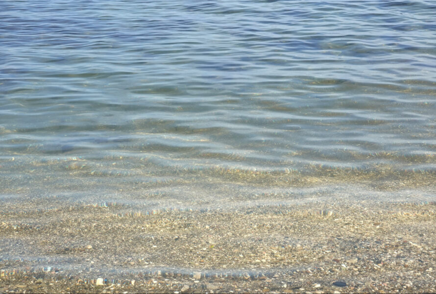 雨晴海岸の海