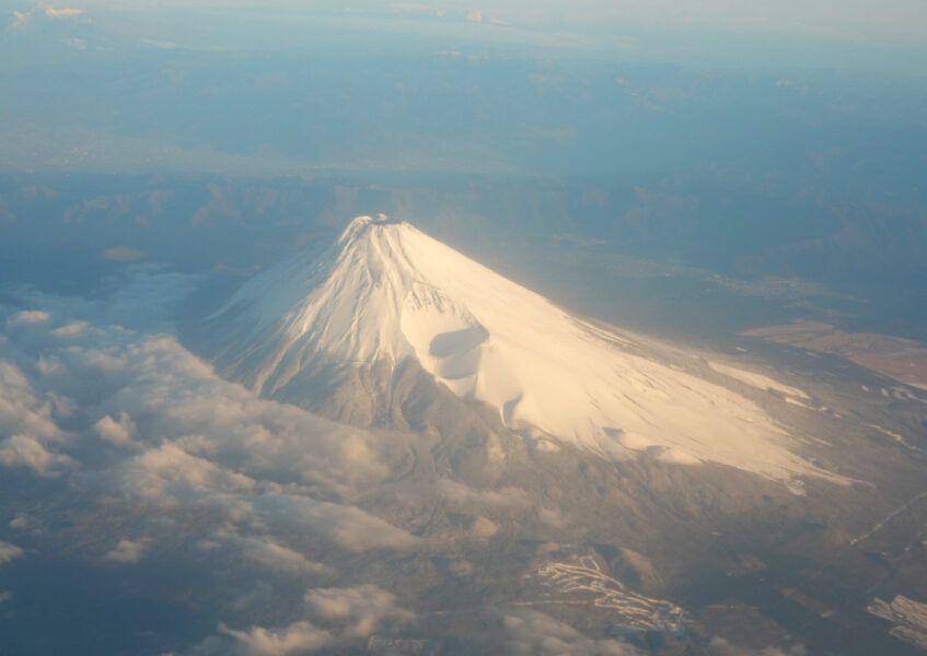 JAL641・富士山