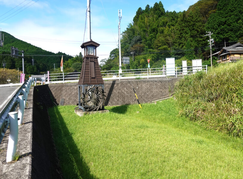 伊勢奥津駅・旧車止め付近