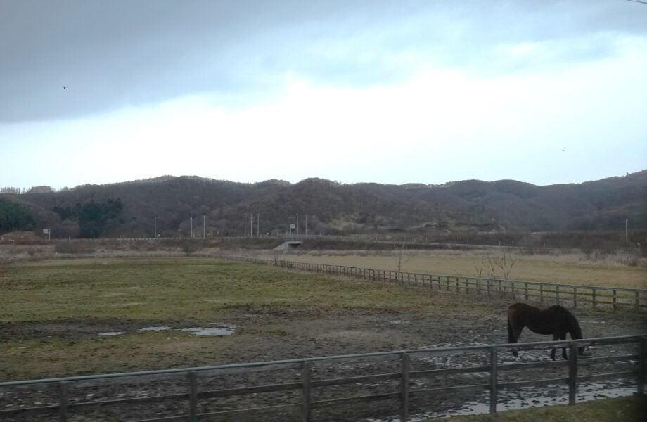 日高自動車道・日高厚賀IC【特急とまも号】