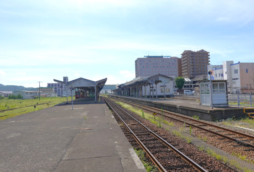 益田駅ホーム