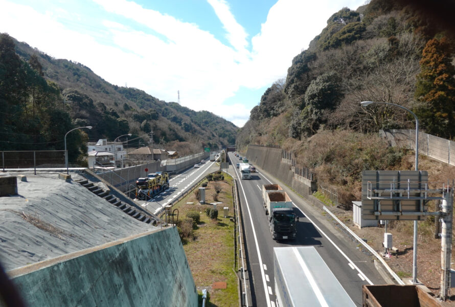 名神高速道路（旧逢坂山トンネル）