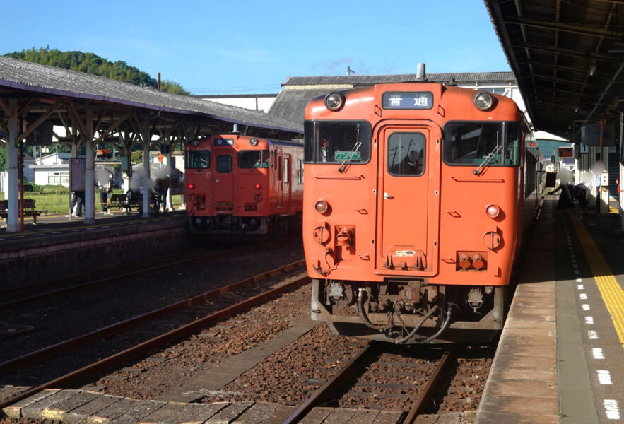 長門市駅（キハ４０系）