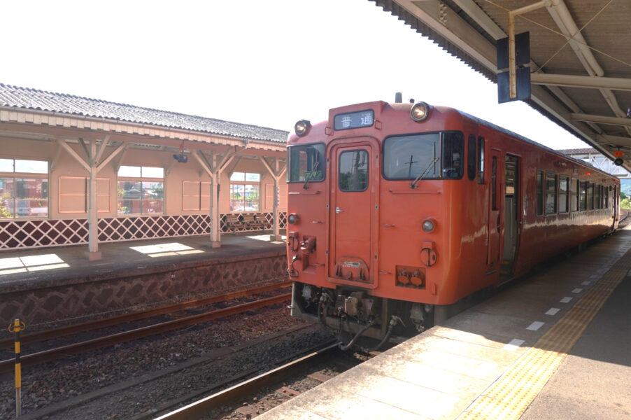 東萩駅（キハ４０系）