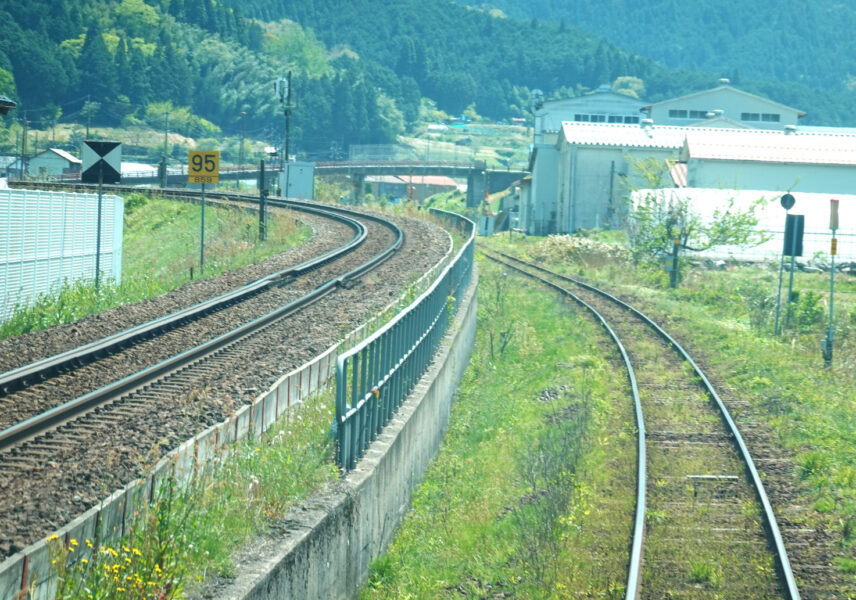 智頭急行智頭線と並行（678D）