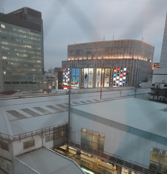 部屋からの景色（ホテルメッツ秋葉原）