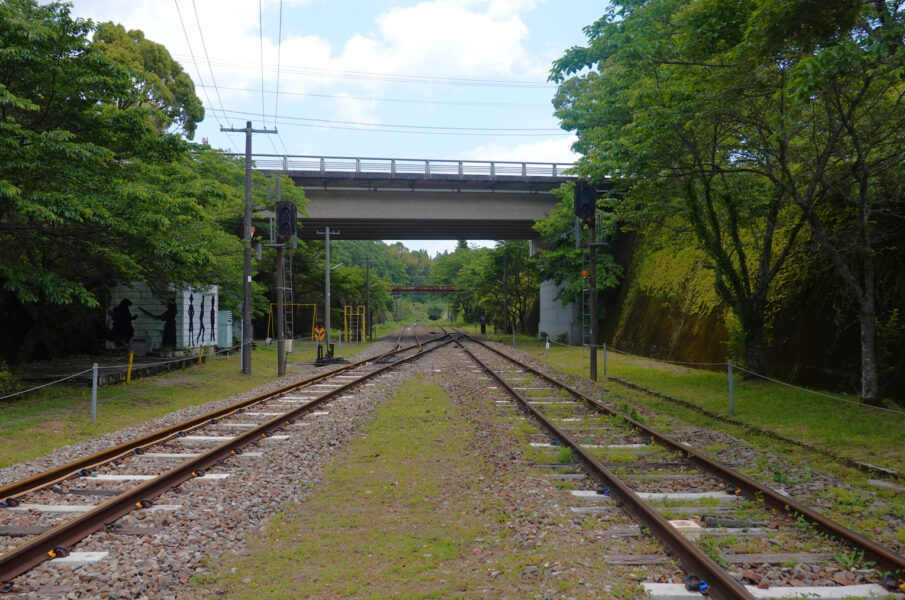 高千穂駅の線路