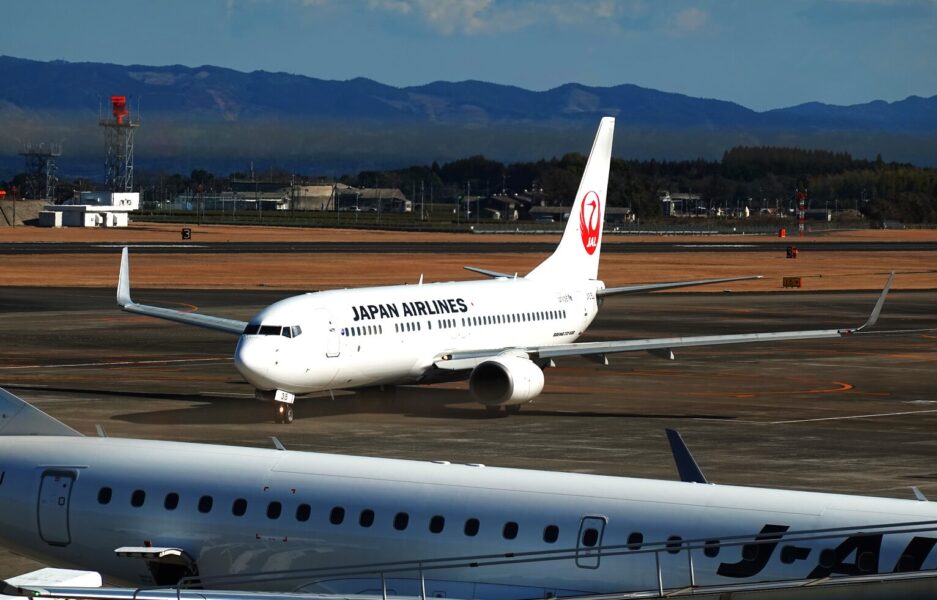 JAL737 鹿児島空港