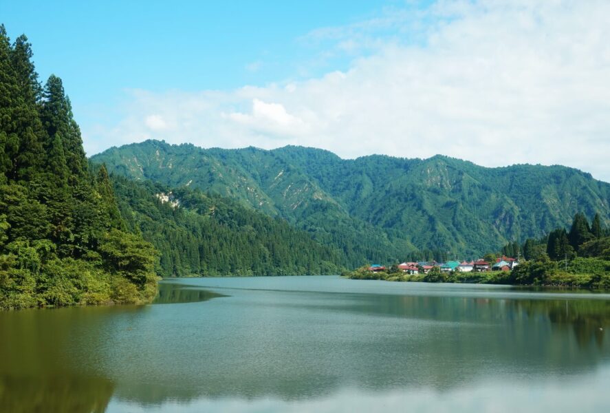 只見線 車窓（426D）福島県大沼郡金山町川口