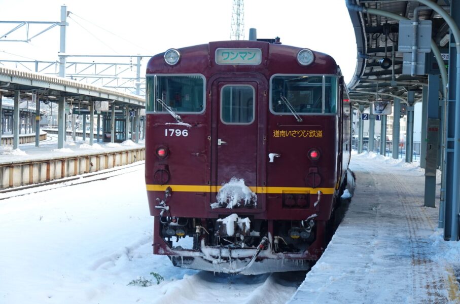 函館駅に停車中のキハ４０系