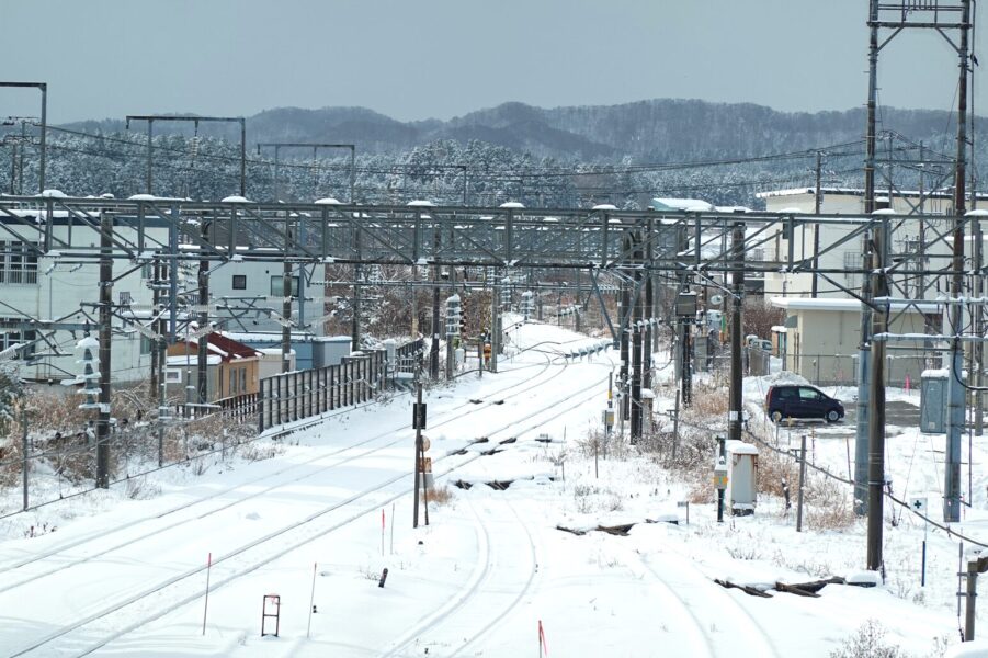 青函トンネル方面（木古内駅）