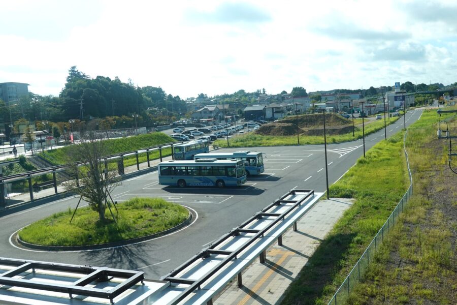 鹿島鉄道線跡（石岡駅）